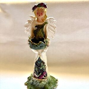 Blue Sky Clayworks 12" Angel of Light Tealight Holder